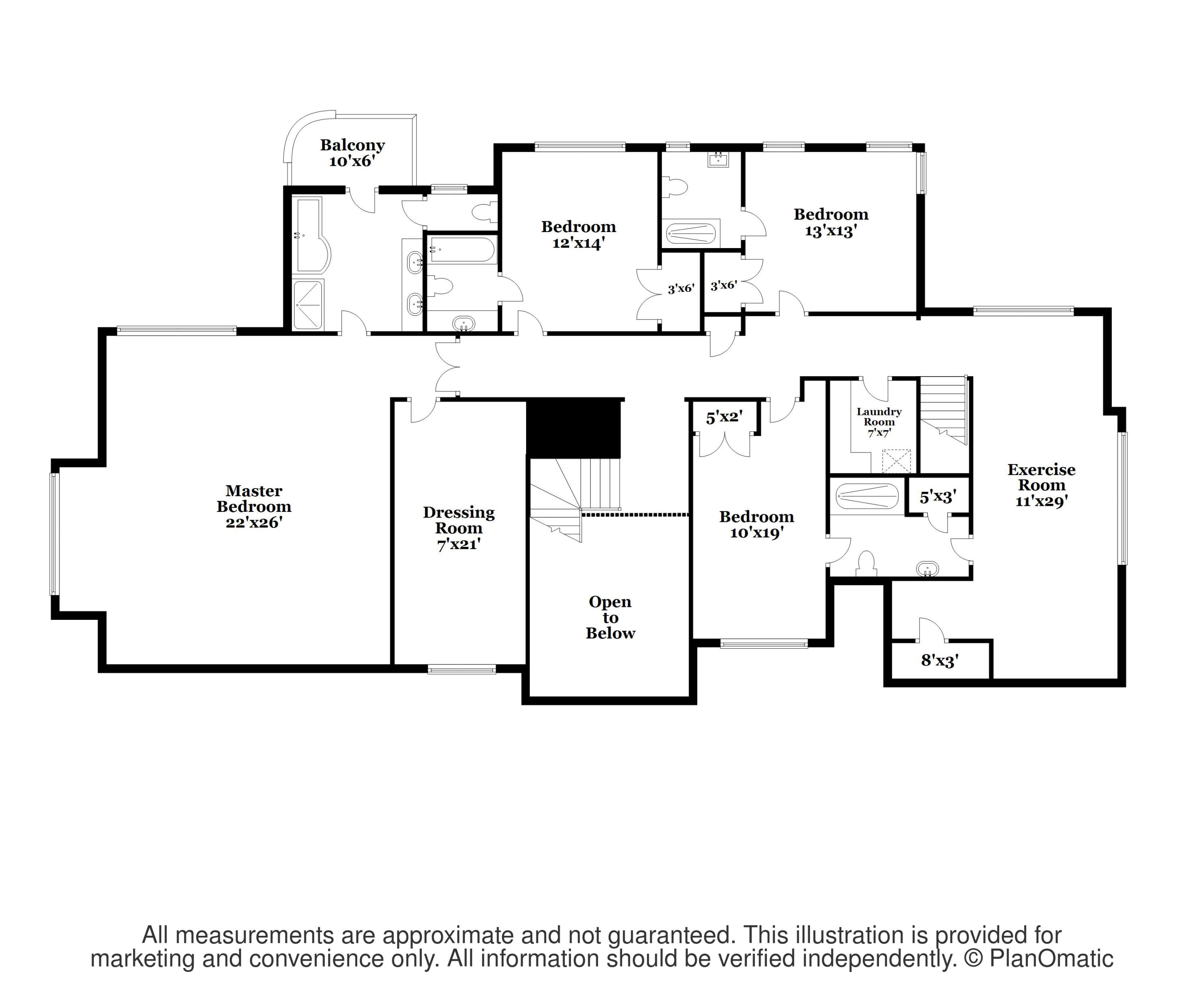 741 Hollow Tree Ridge Road Darien, CT 06820 - Photo 59 of 60 floorplan-upper-423653