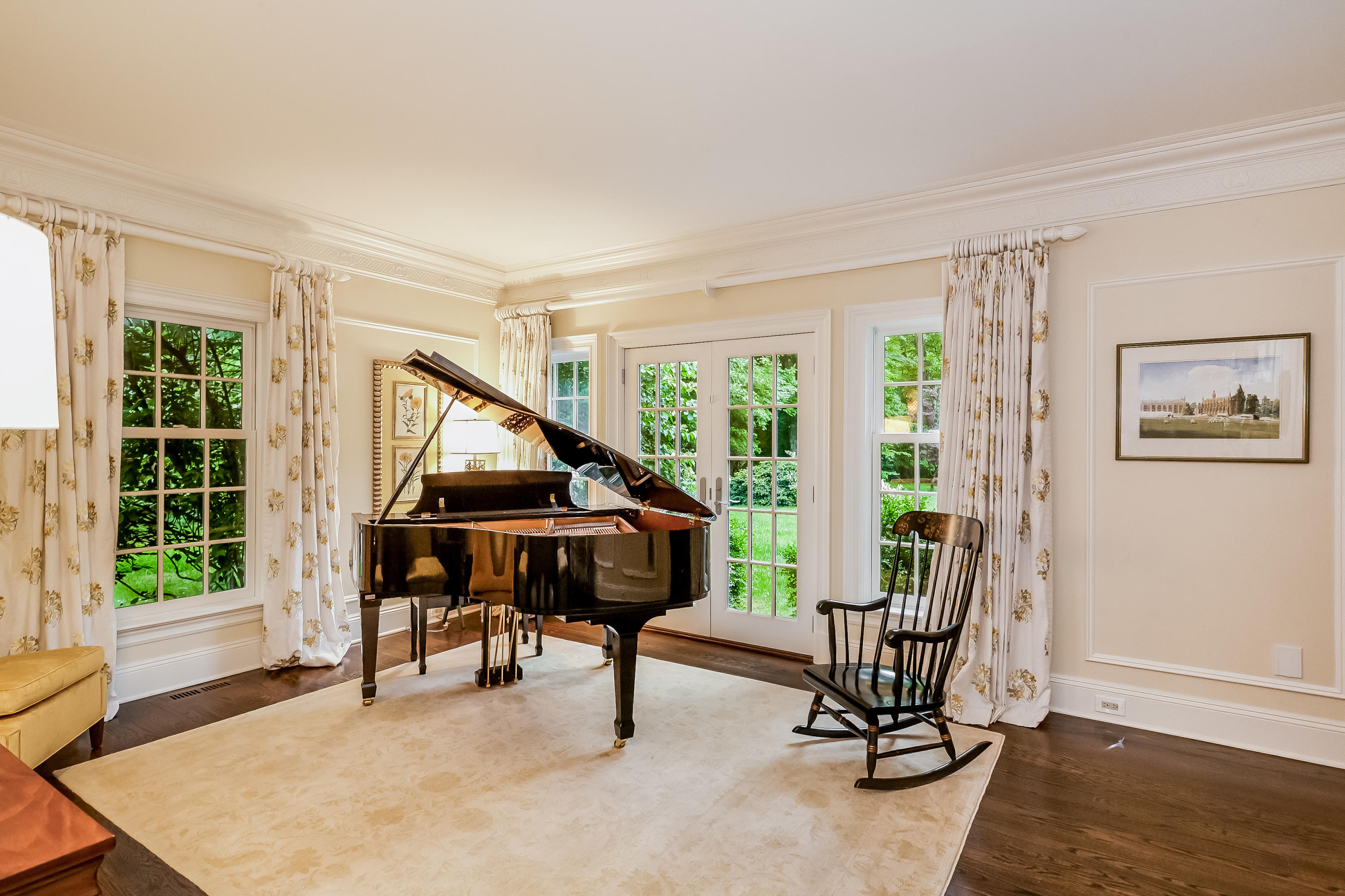 741 Hollow Tree Ridge Road Darien, CT 06820 - Photo 9 of 60 a view of a workspace with furniture and a window