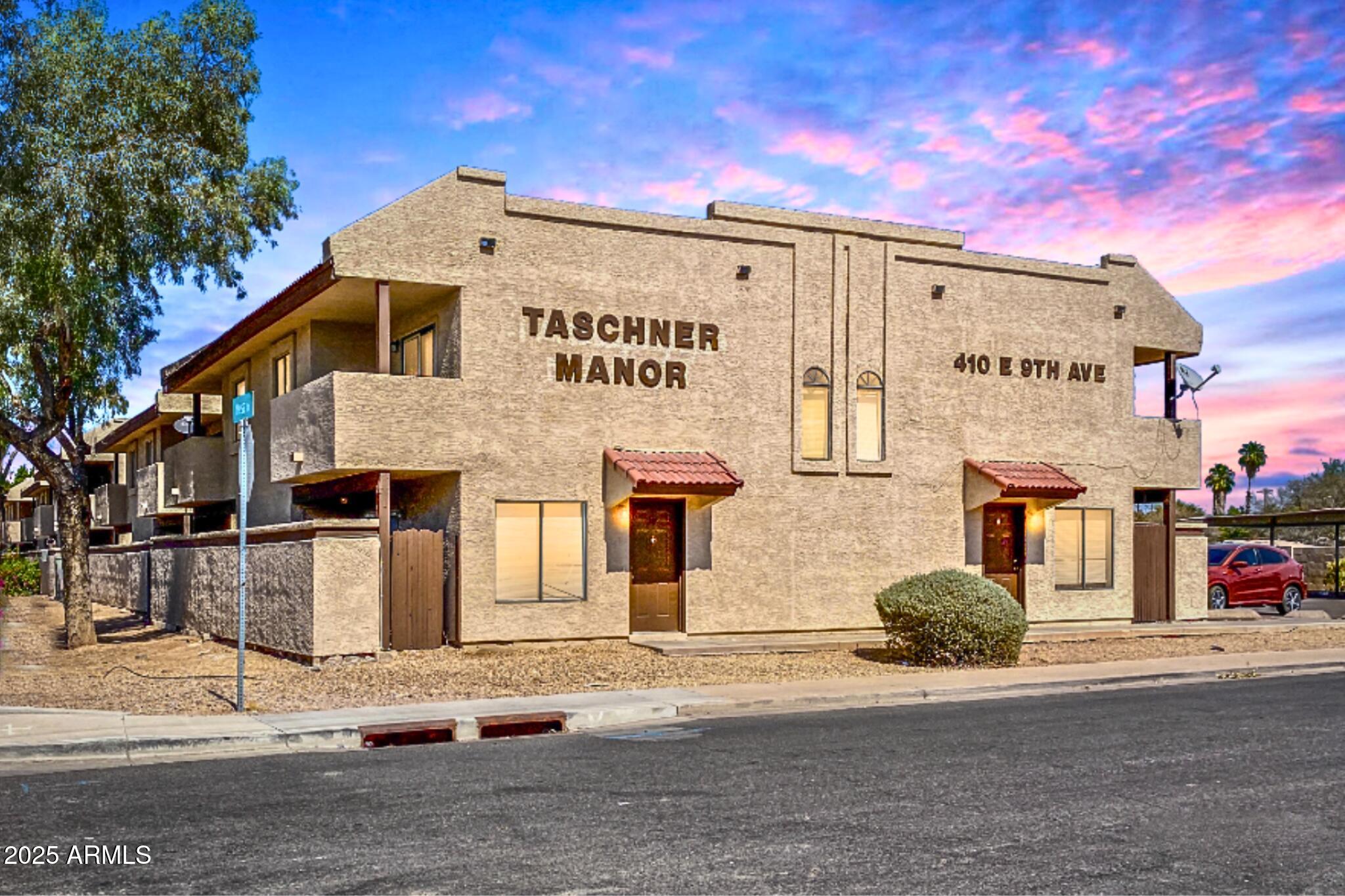 410 East 9th Avenue, Unit 1 Mesa, AZ 85204 - Photo 1 of 17 a view of a house with a street