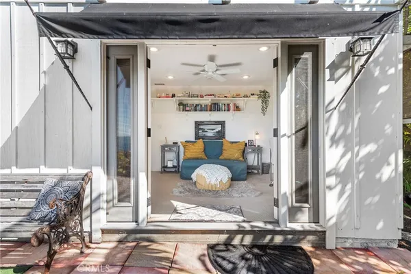 a view of a house with a garage