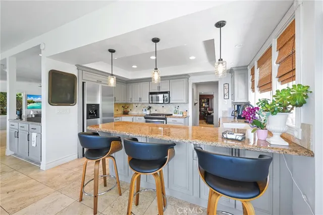 a view of beach and ocean