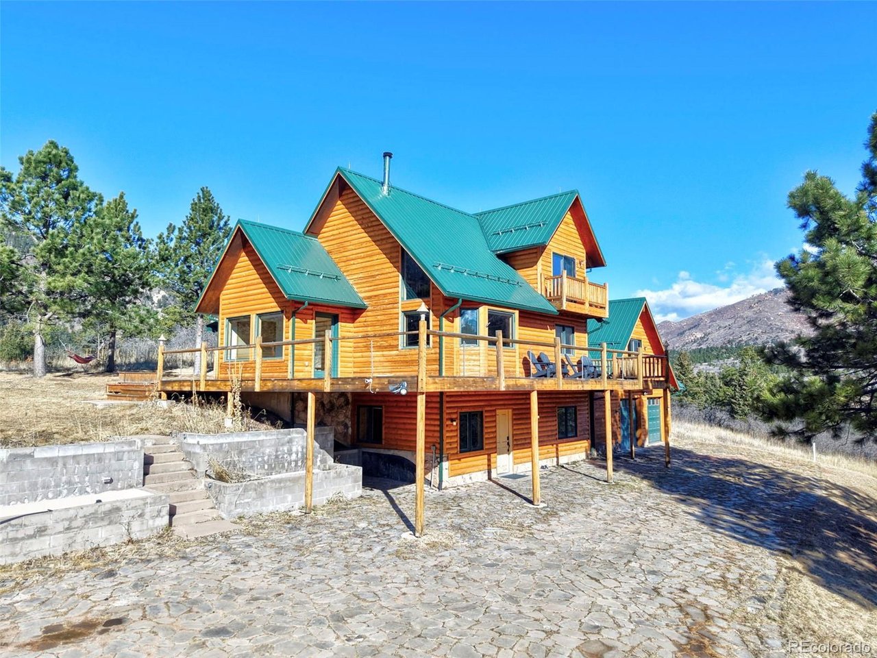 7415 West Highway 24 Cascade, CO 80809 - Photo 1 of 45 a view of house with outdoor space