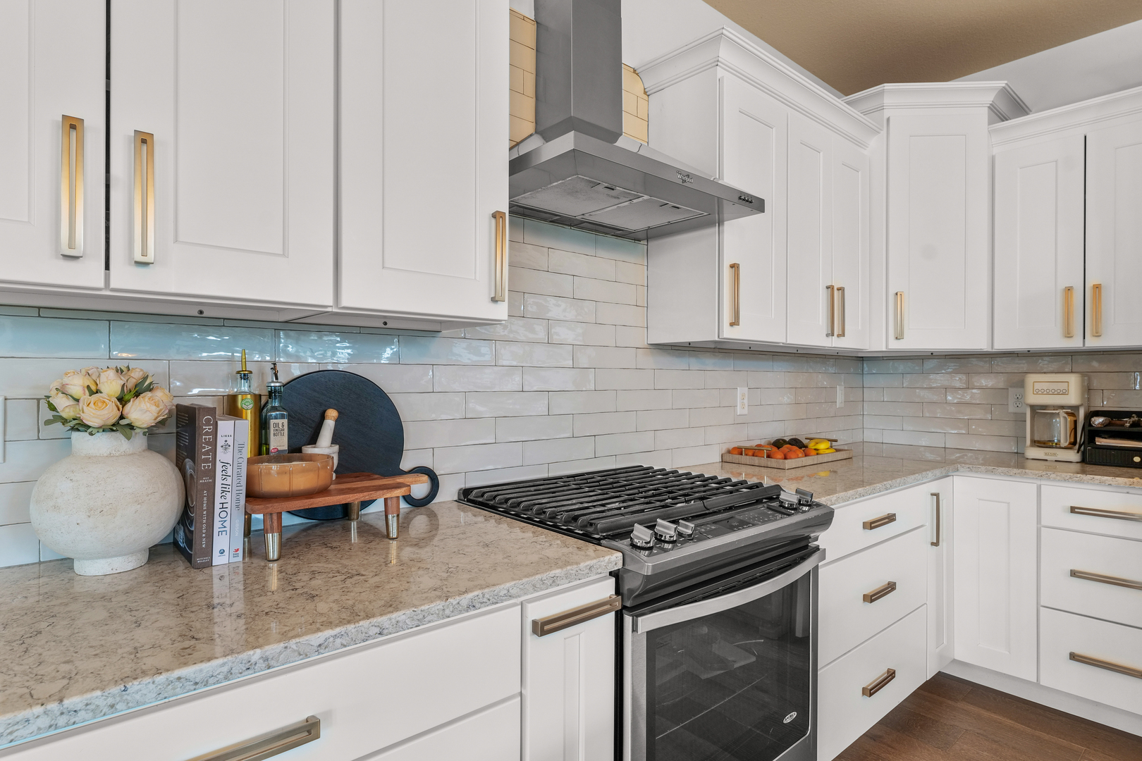 3901 Freedom Boulevard Champaign, IL 61822 - Photo 20 of 55 a kitchen with stainless steel appliances granite countertop a sink stove and white cabinets