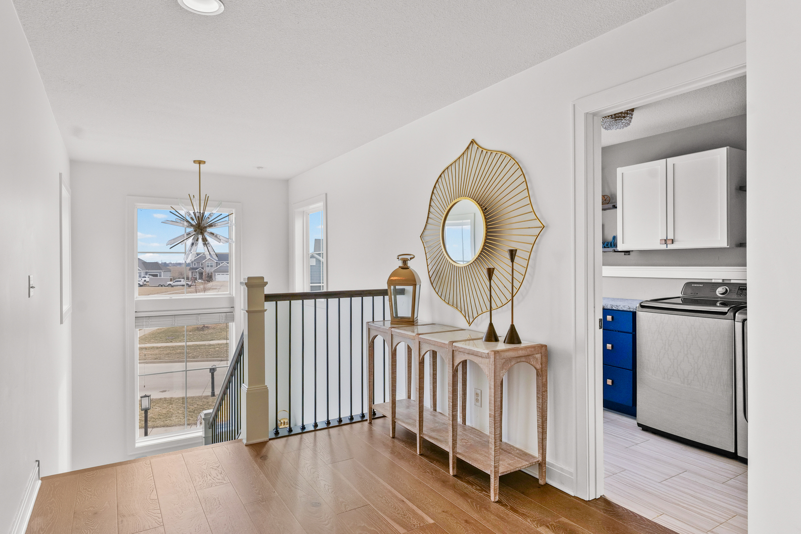 3901 Freedom Boulevard Champaign, IL 61822 - Photo 36 of 55 a view of a livingroom with wooden floor and a window