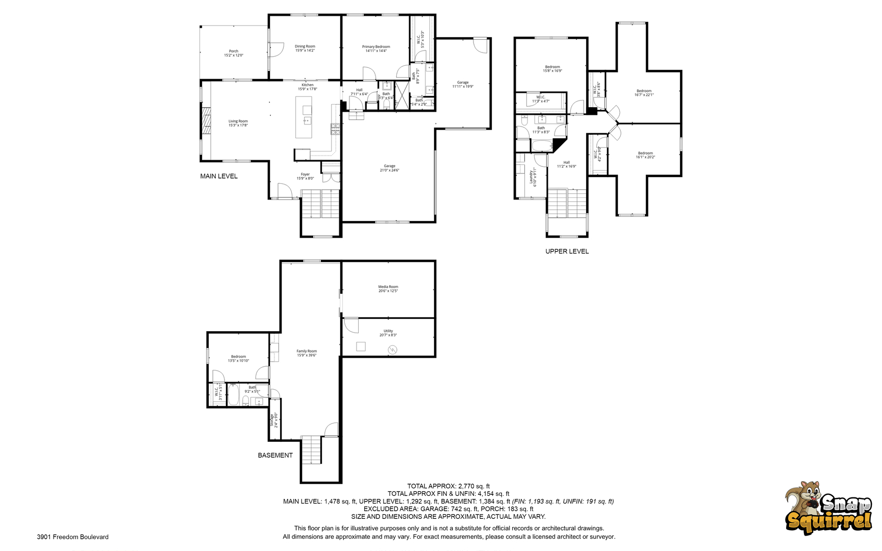 3901 Freedom Boulevard Champaign, IL 61822 - Photo 55 of 55 a picture of a floor plan
