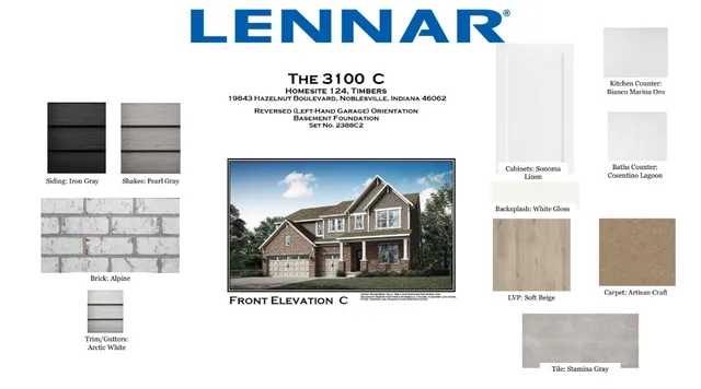 $698,580 | 19843 Hazelnut Boulevard, Noblesville, IN 46062