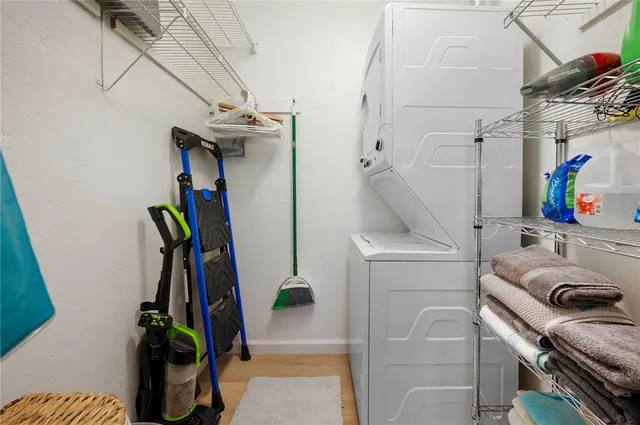 a view of storage and utility room