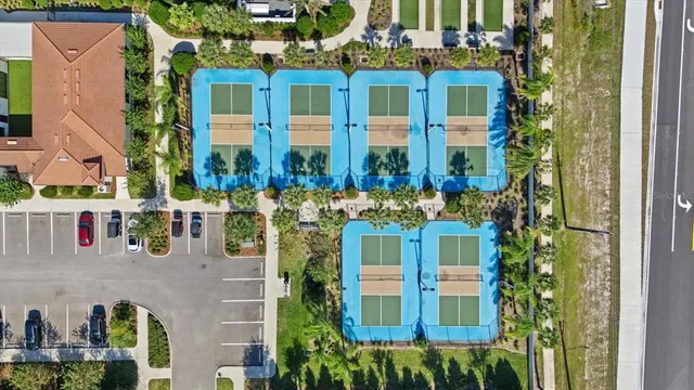 front view of a house with a street