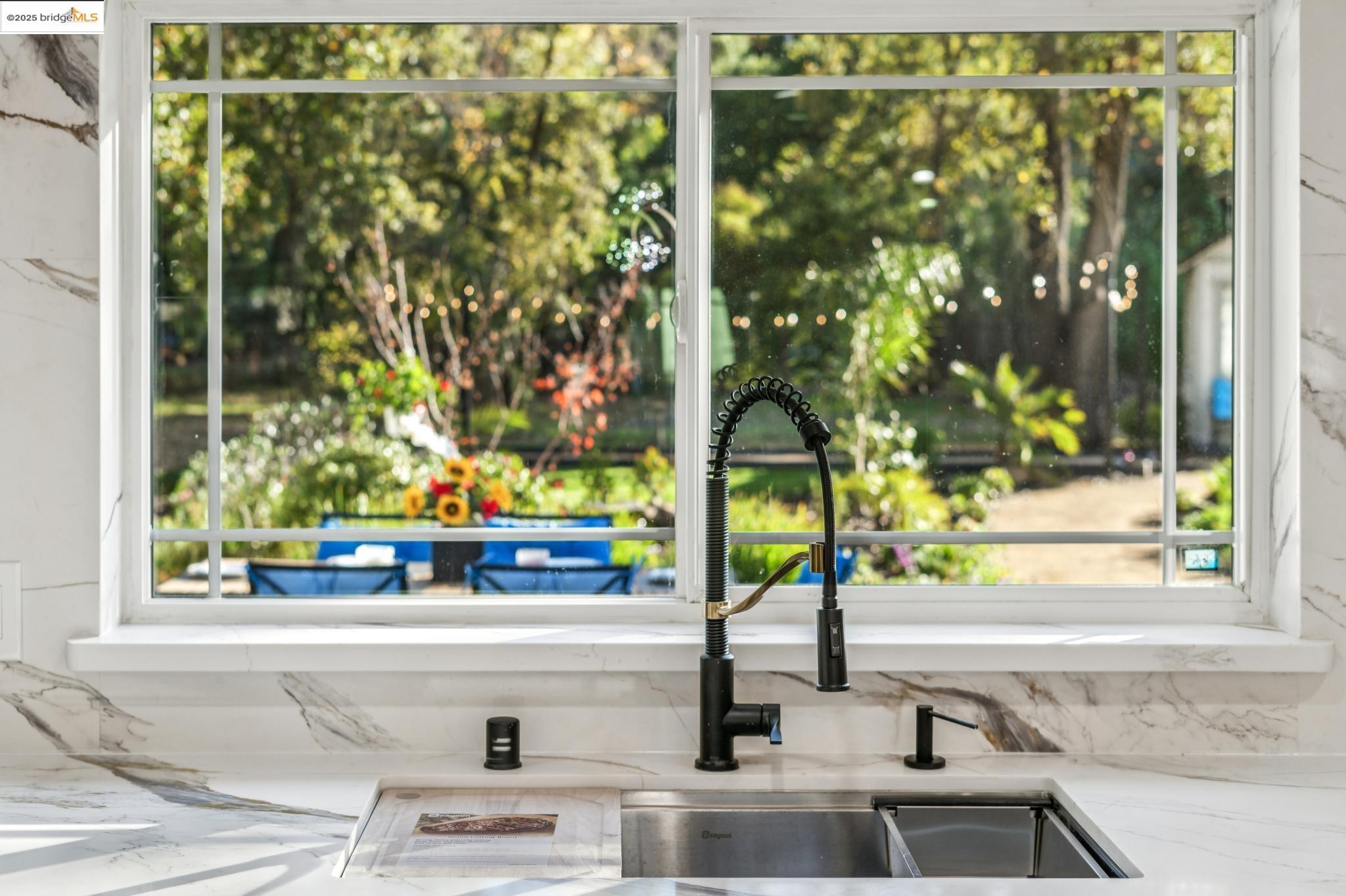 1333 Milton Avenue Walnut Creek, CA 94596 - Photo 13 of 59 Kitchen view of a sink and light stone counters