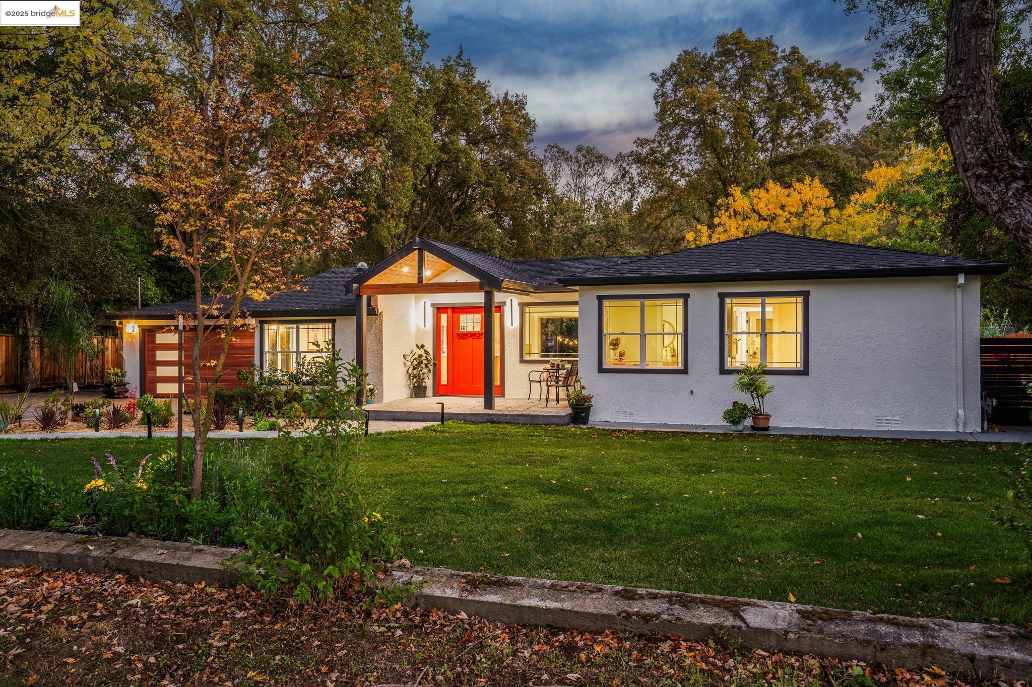 1333 Milton Avenue Walnut Creek, CA 94596 - Photo 3 of 59 a front view of a house with a garden