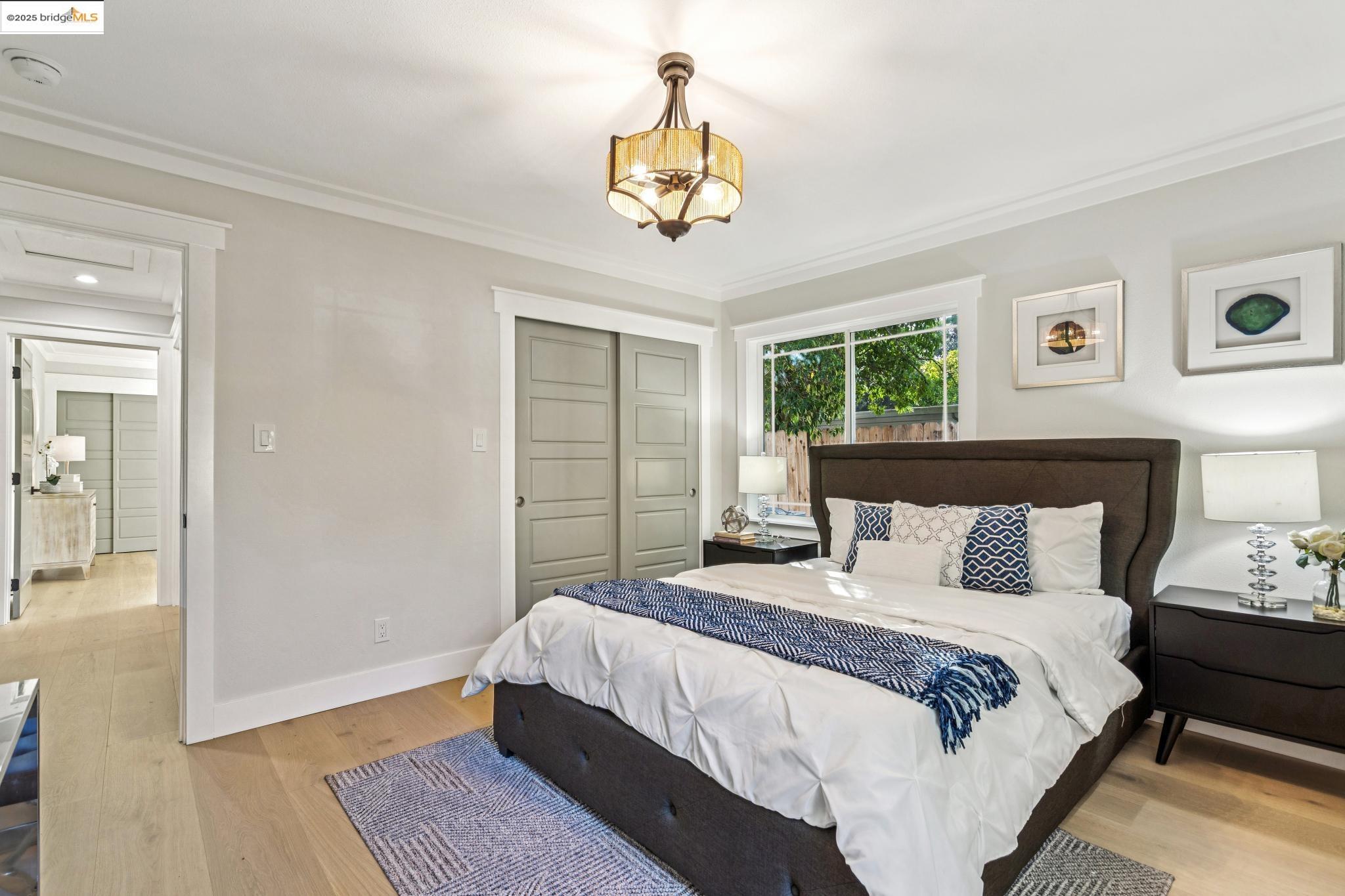 1333 Milton Avenue Walnut Creek, CA 94596 - Photo 32 of 59 a bedroom with a bed and a window