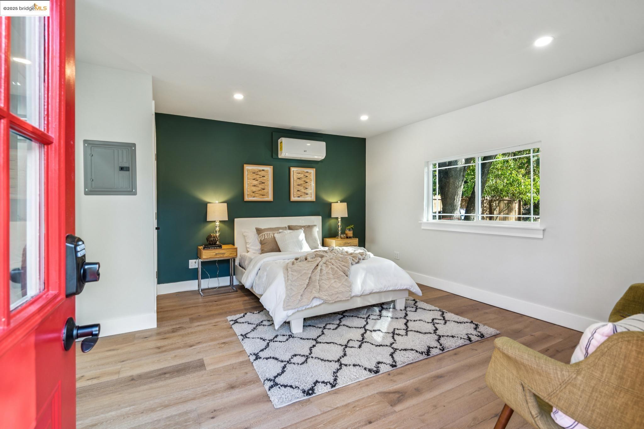 1333 Milton Avenue Walnut Creek, CA 94596 - Photo 34 of 59 a bed room with a bed and a chair