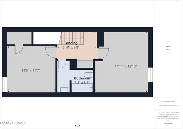 $950 | 201 High Meadows Boulevard, Unit 122, Lafayette, LA 70507