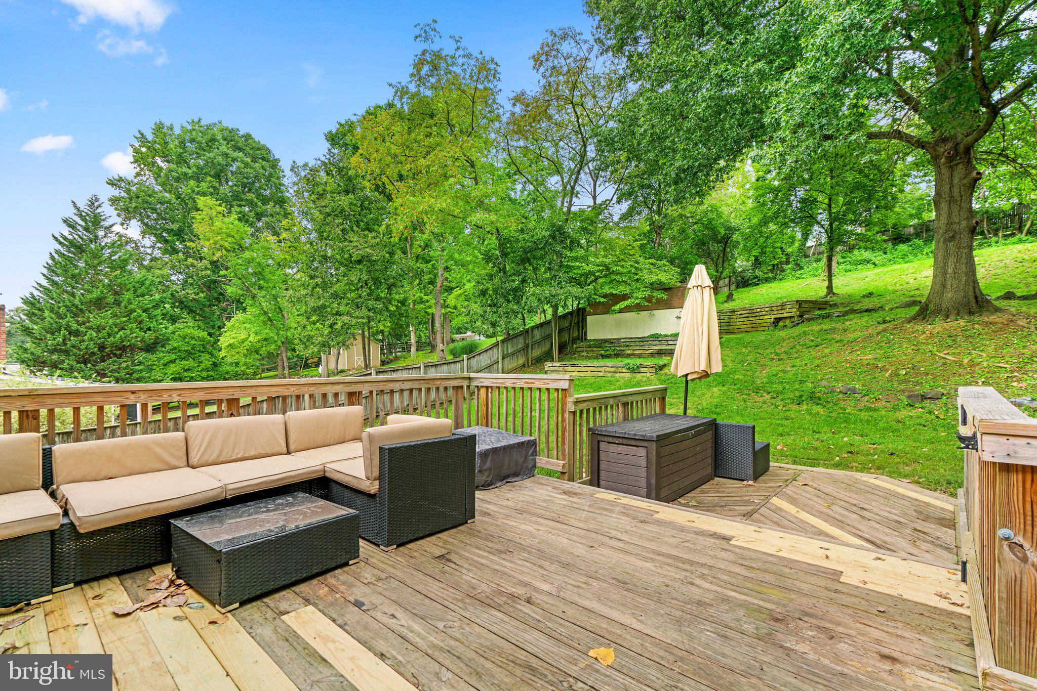 8642 Bali Road Ellicott City, MD 21043 - Photo 27 of 29 Great Entertaining Deck and Yard