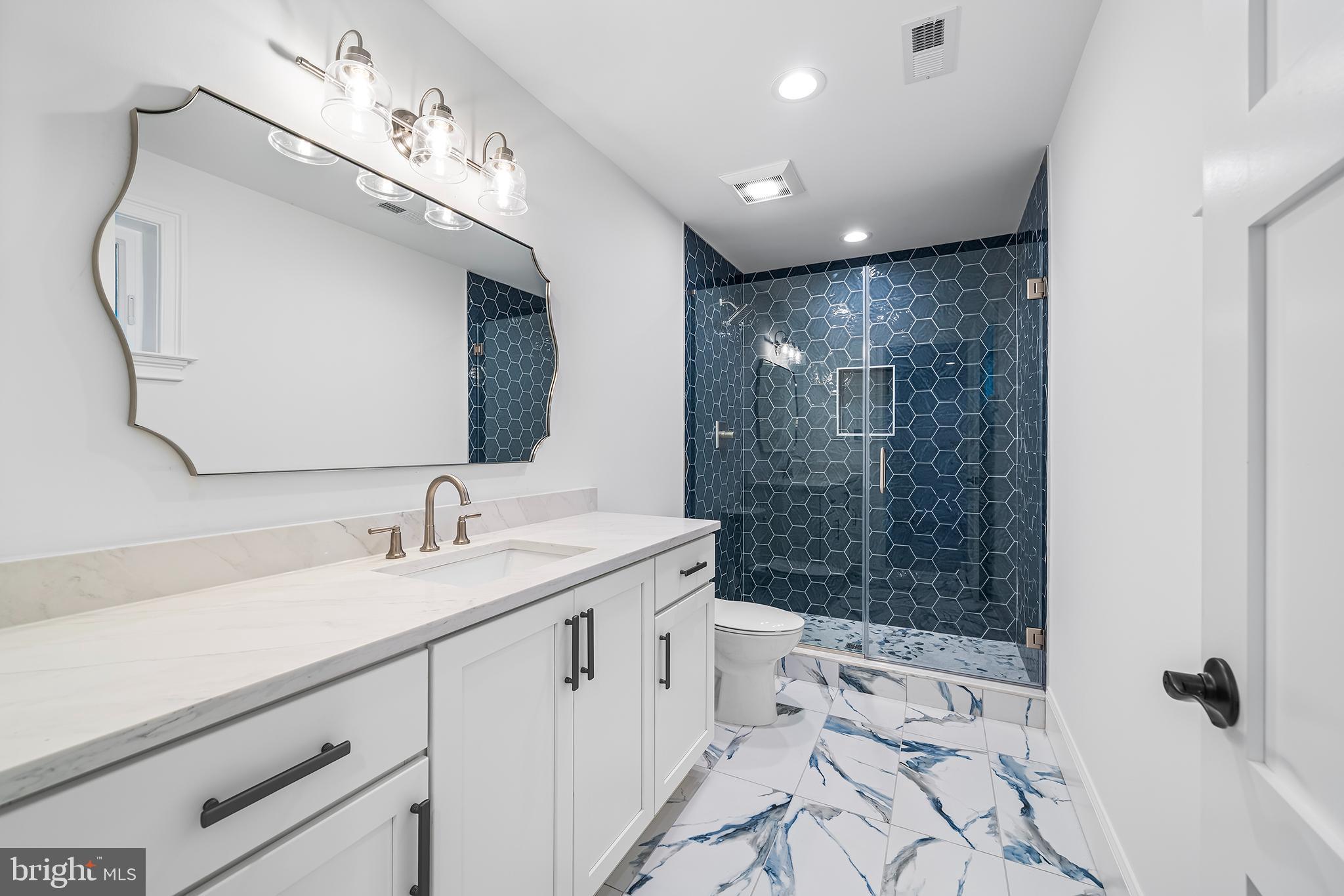 3 Walton Road Blue Bell, PA 19422 - Photo 40 of 46 Sleek modern bathroom with elegant finishes.