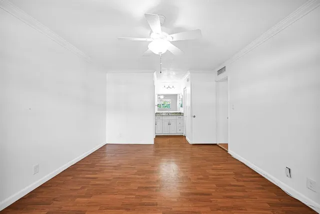 wooden floor in an empty room