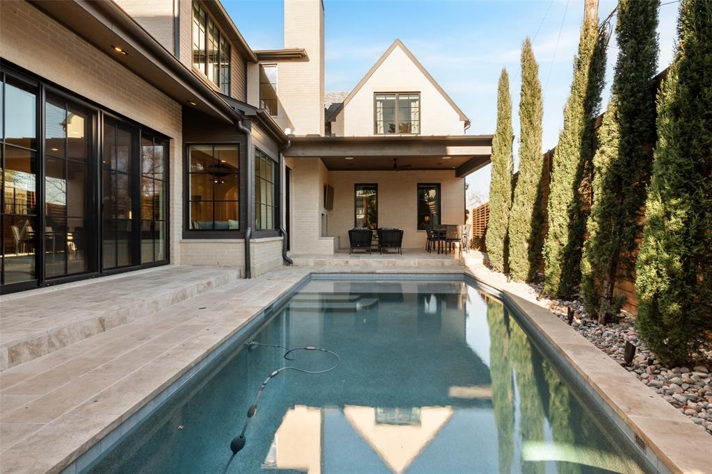 7158 Pasadena Avenue Dallas, TX 75214 - Photo 37 of 39 Outdoor pool featuring a patio