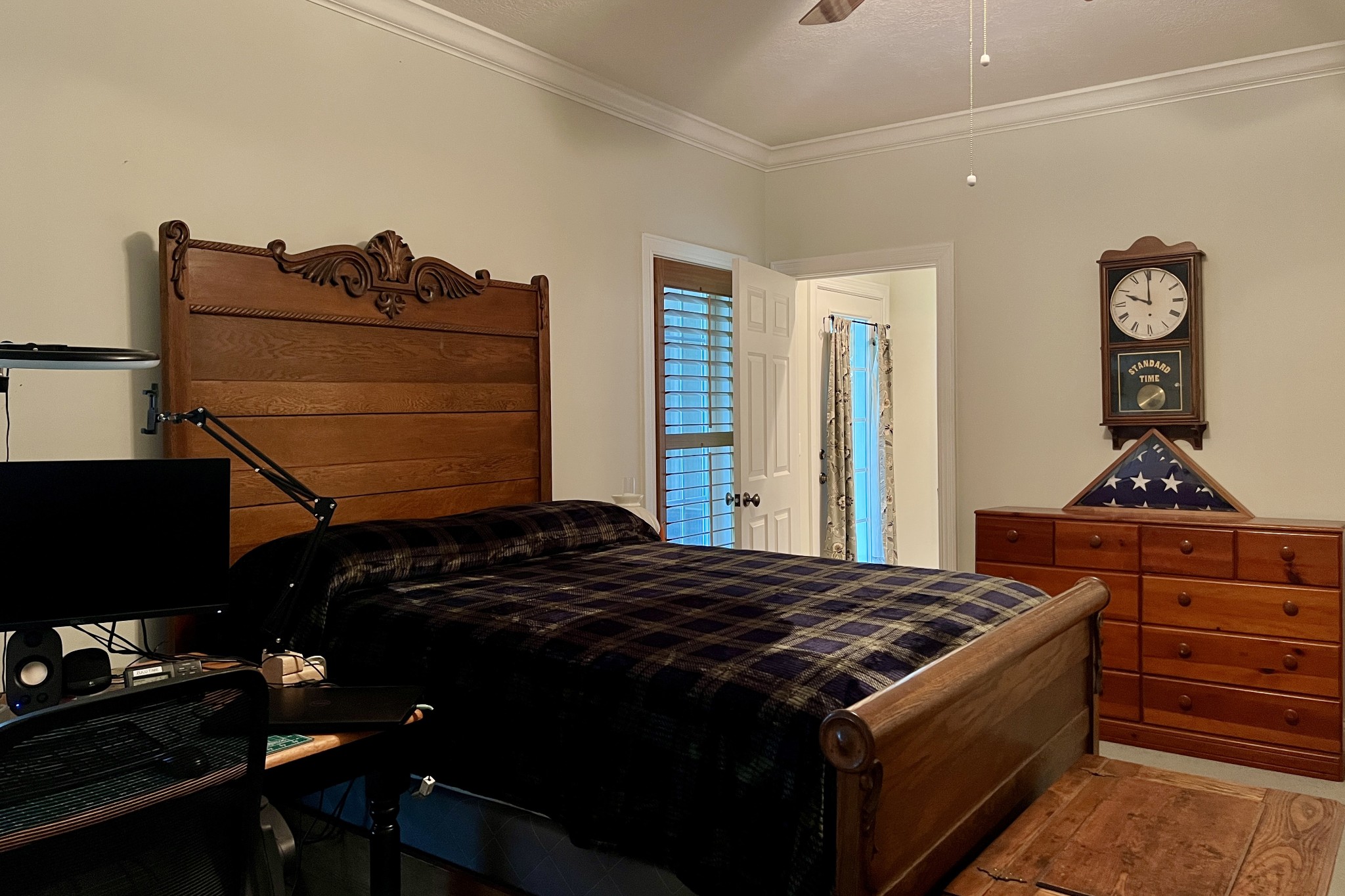 1371 Johns Loop Road Franklin, KY 42134 - Photo 41 of 72 a bedroom with a bed and a closet