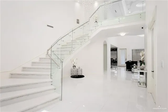 a view of entryway and hall