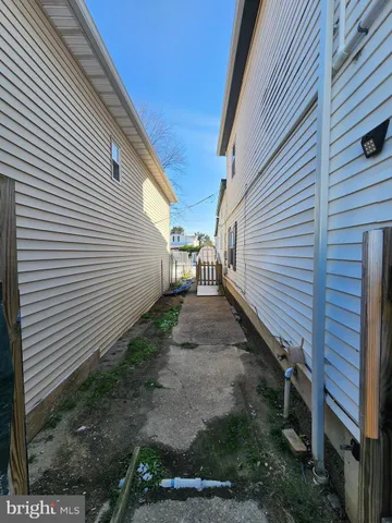 a view of outdoor space deck and kitchen
