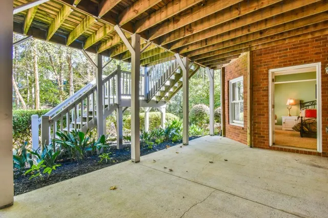 a view of tennis court