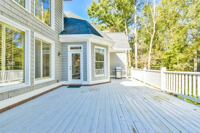 a view of playground with a slide and swing