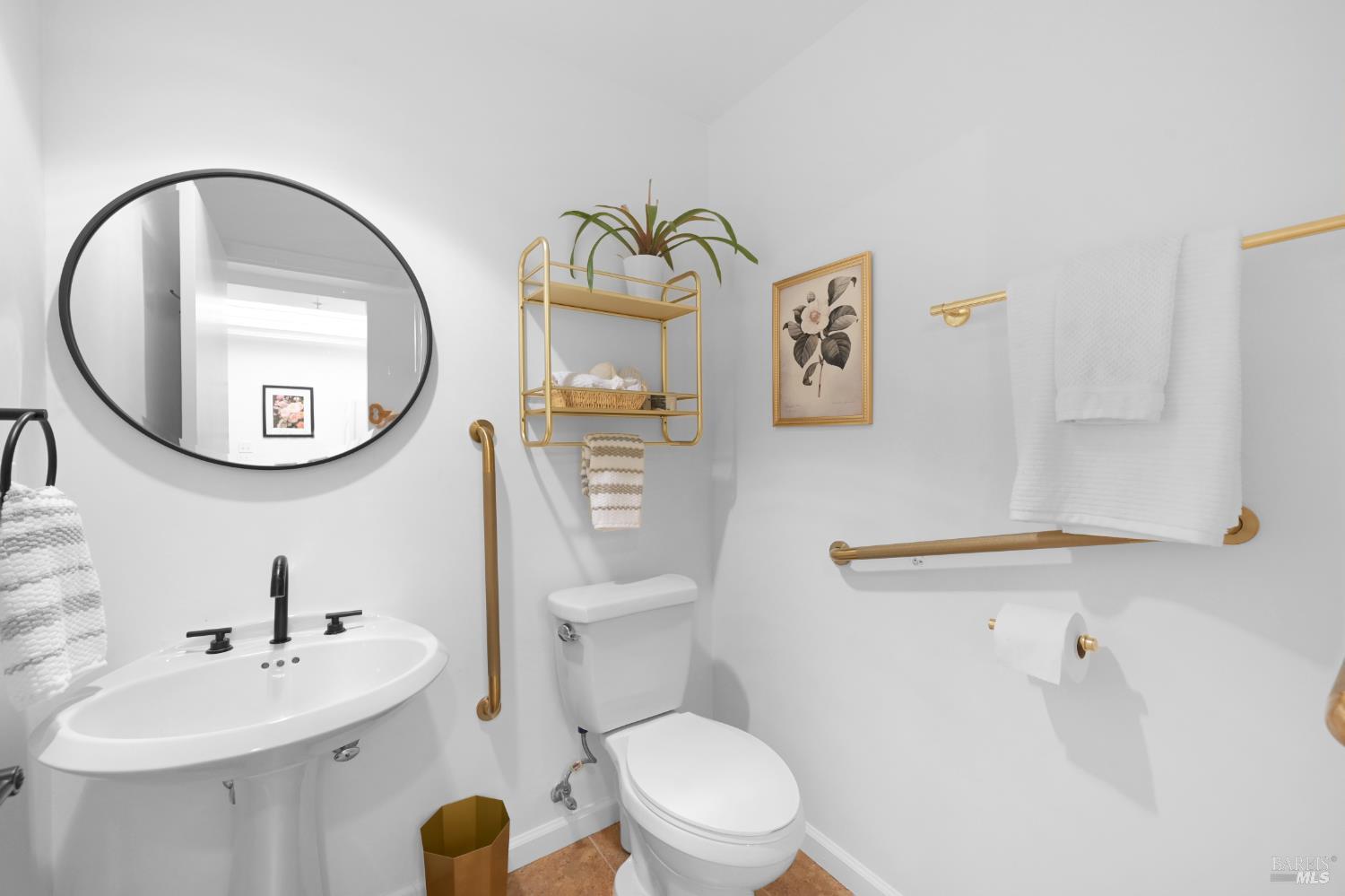 200 Deer Valley Road, Unit 1C San Rafael, CA 94903 - Photo 15 of 27 This is the 2nd 1/2 bath off of the kitchen