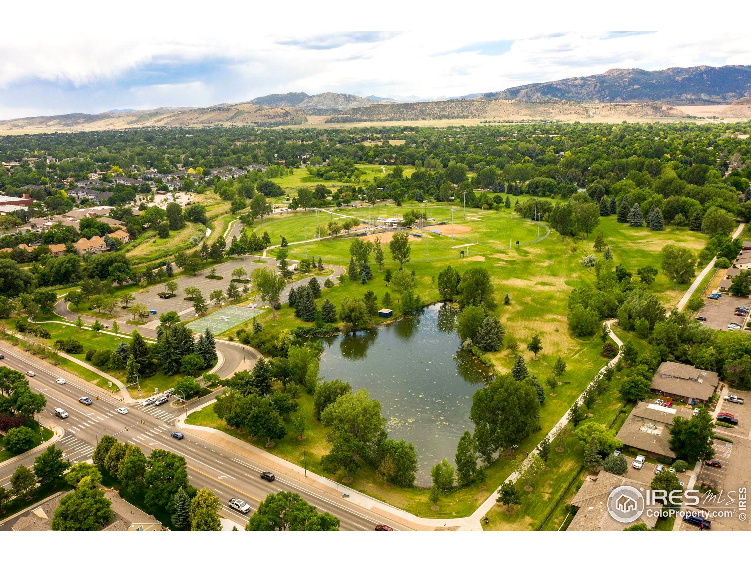 1021 Rolland Moore Drive, Unit F Fort Collins, CO 80526 - Photo 24 of 29 a view of city with ocean