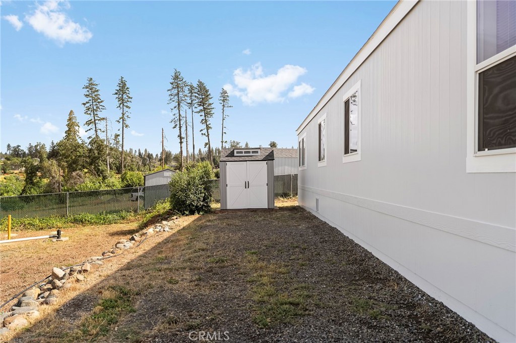 1080 Pearson Road, Unit 3 Paradise, CA 95969 - Photo 12 of 37 Side of House and Included Shed