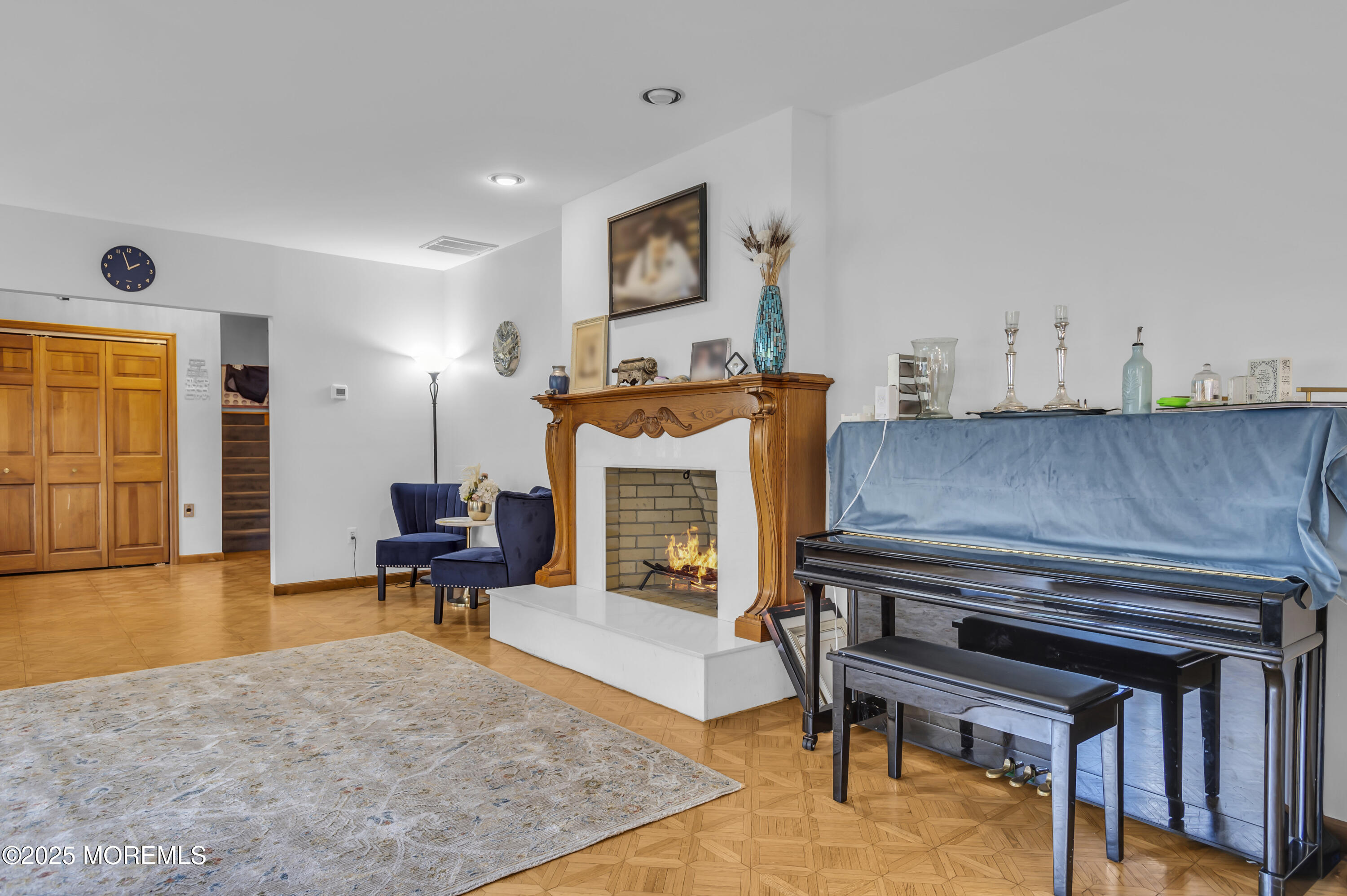 1350 Church Road Toms River, NJ 08755 - Photo 11 of 42 a living room with furniture and a fireplace