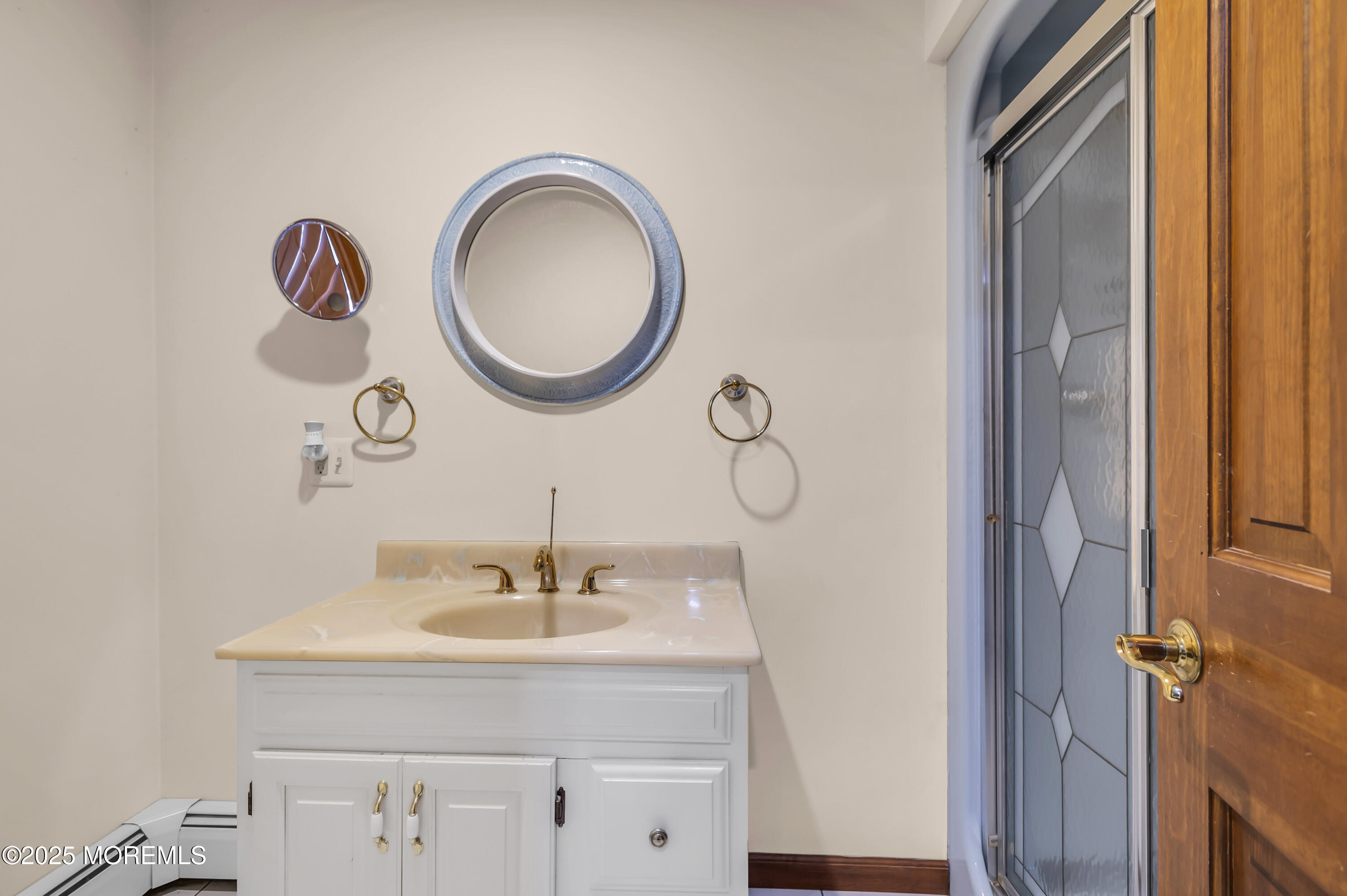 1350 Church Road Toms River, NJ 08755 - Photo 23 of 42 a bathroom with a sink and a mirror