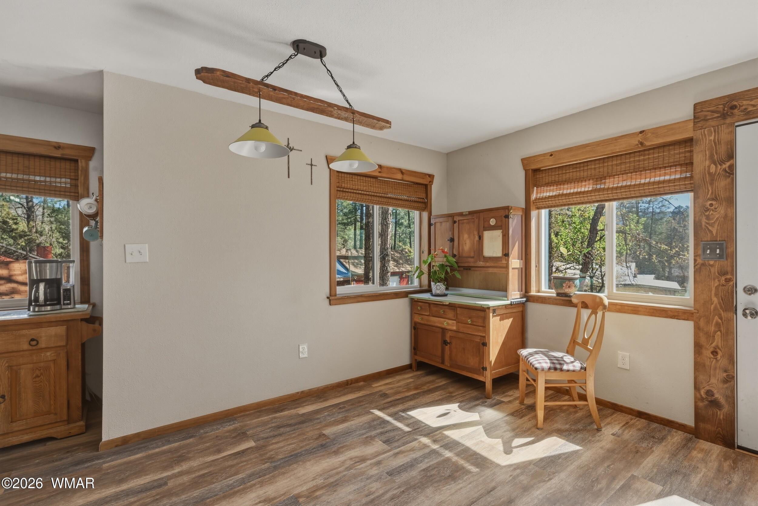 3533 Foothill Road Pine, AZ 85544 - Photo 16 of 52 a room with granite countertop furniture and a window