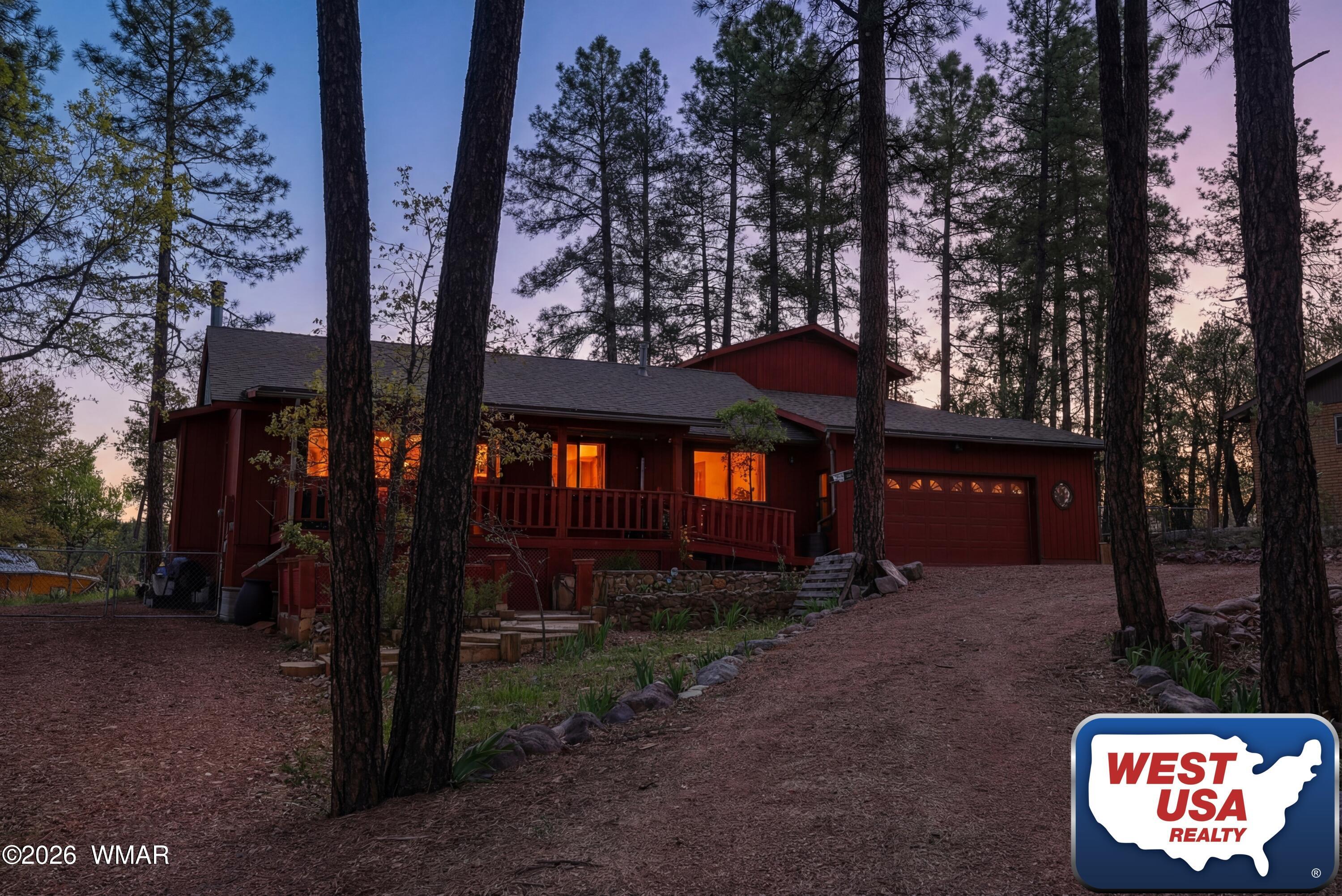 3533 Foothill Road Pine, AZ 85544 - Photo 52 of 52 a view of a house with a yard