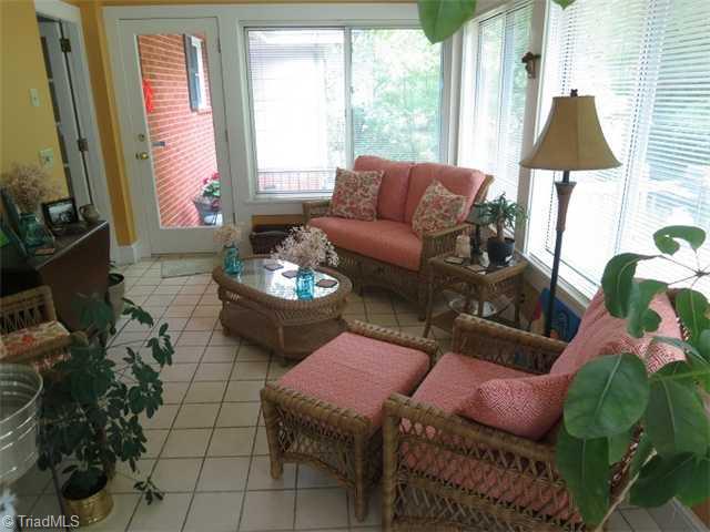 930 Redding Road Asheboro, NC 27203 - Photo 7 of 15 Sunroom. The fabulous sunroom overlooks the deck, patio and fenced yard.