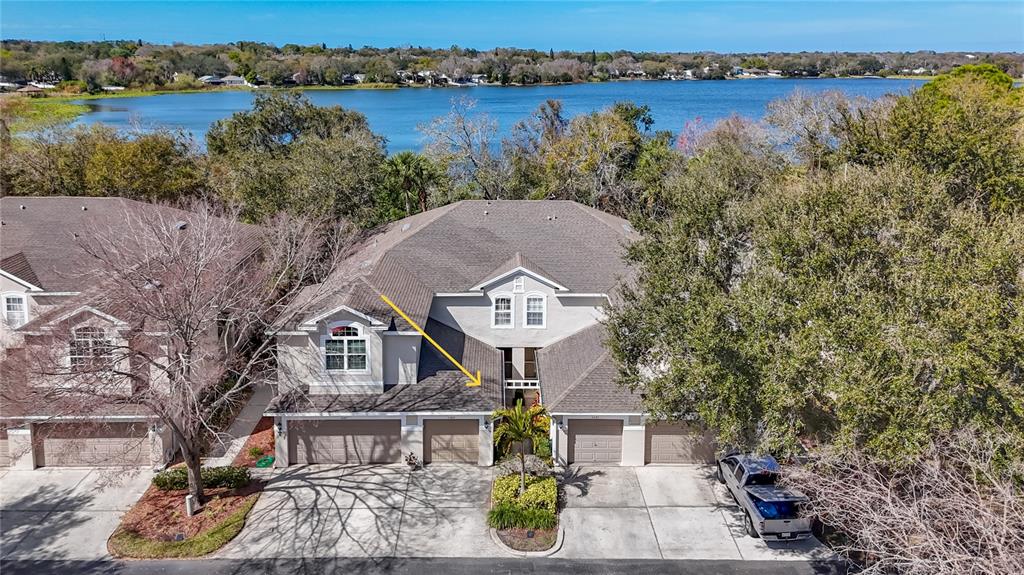 3589 Country Pointe Place Palm Harbor, FL 34684 - Photo 1 of 31 a view of a lake with a house in the background