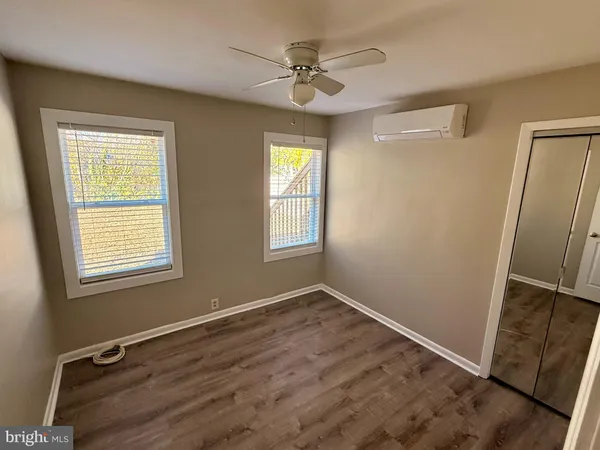 wooden floor in an empty room