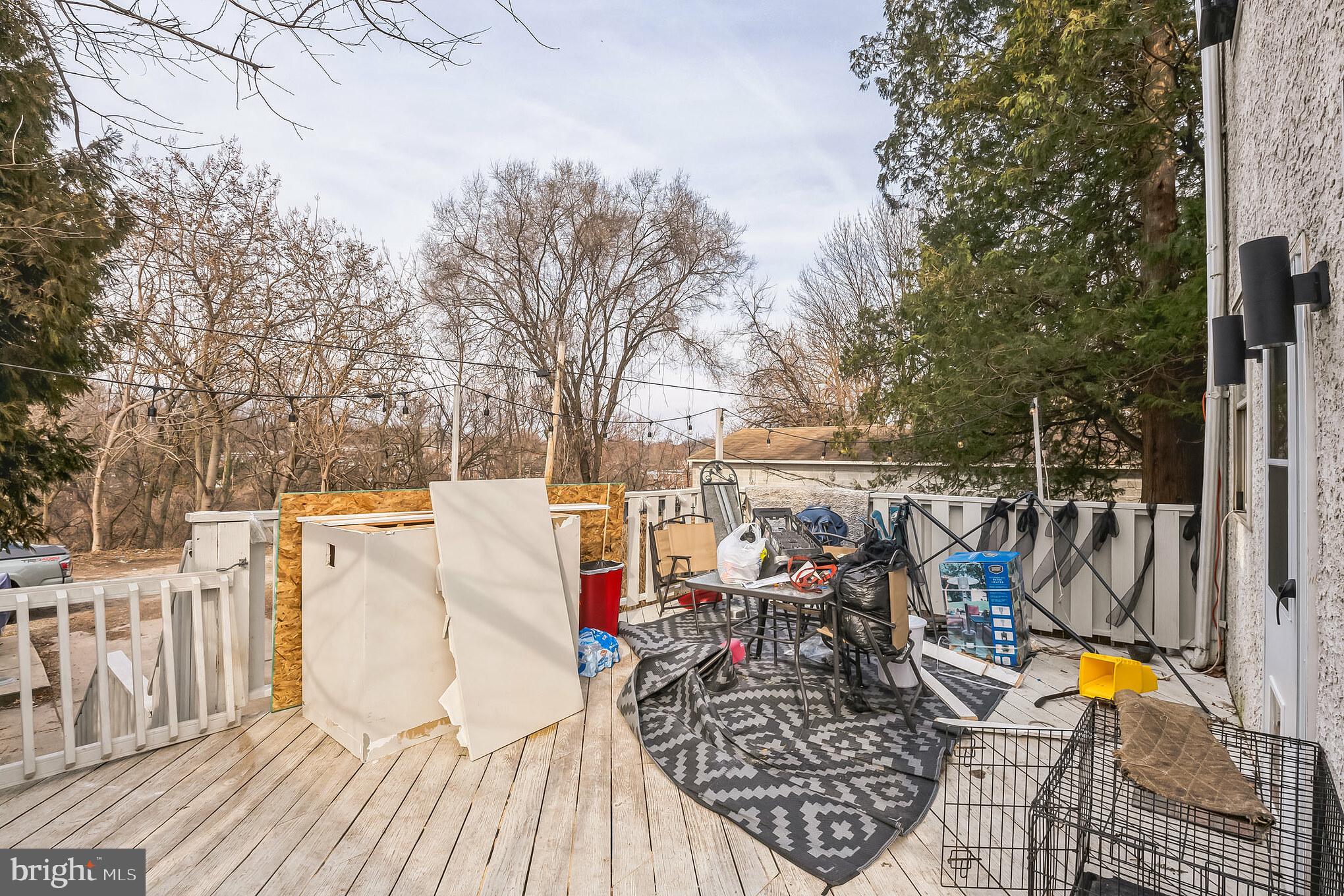 207 MacDade Boulevard Collingdale, PA 19023 - Photo 9 of 30 A large deck with a view.