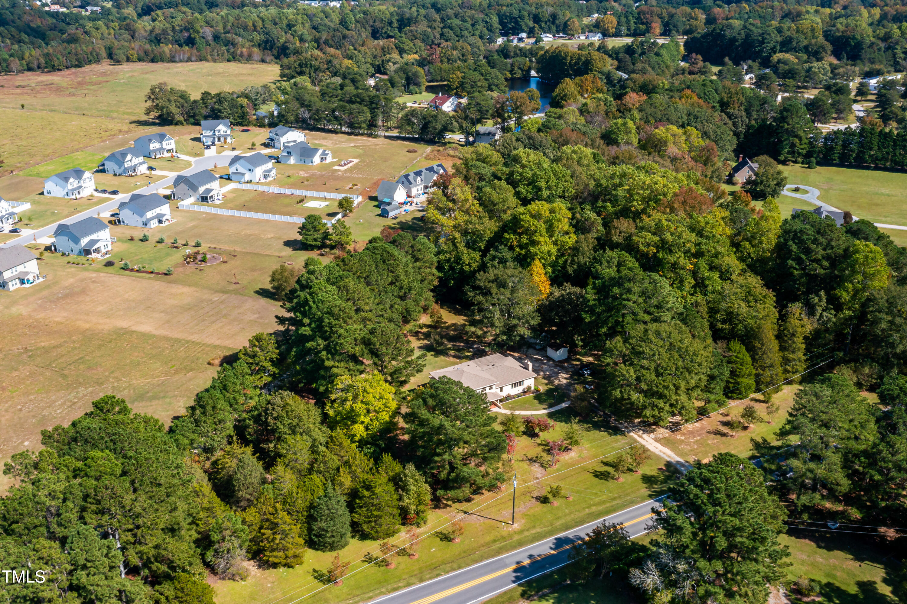 2431 Amelia Church Road Clayton, NC 27520 - Photo 30 of 31 Aerial View