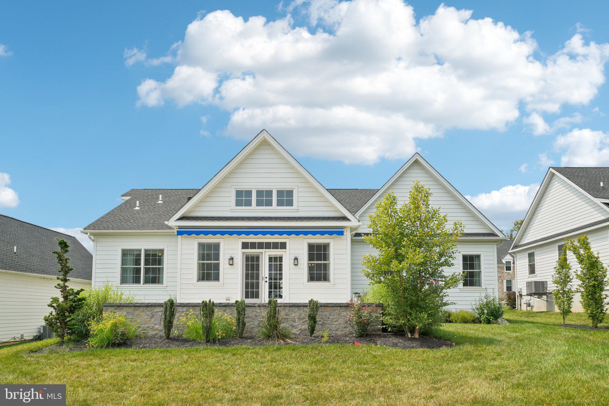 4459 Old Saucon Road Bethlehem, PA 18015 - Photo 27 of 40 a front view of a house with garden