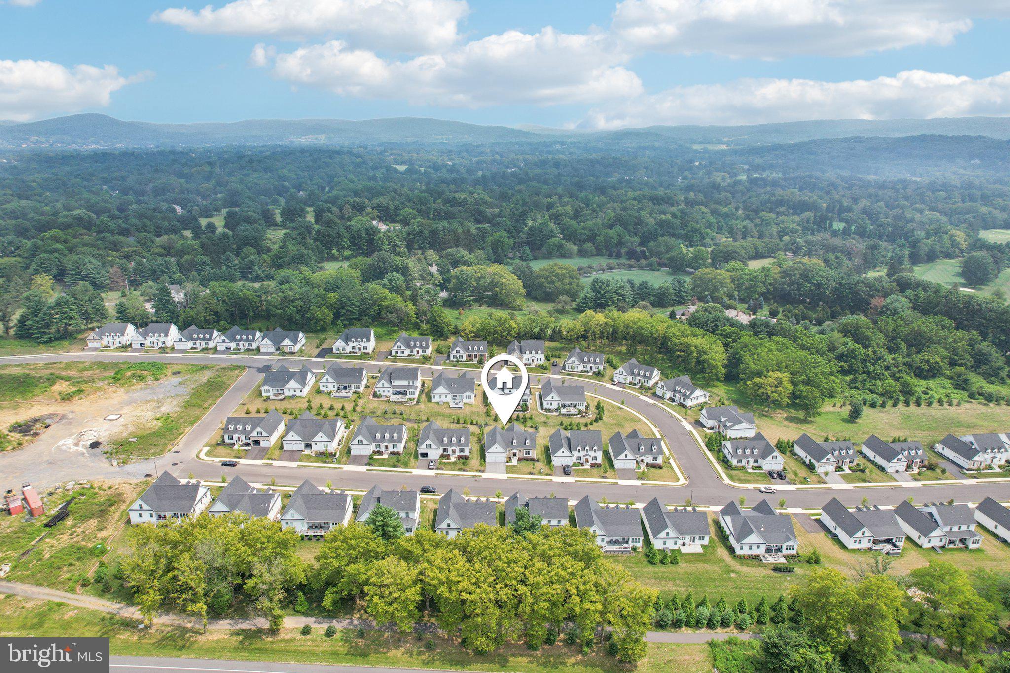 4459 Old Saucon Road Bethlehem, PA 18015 - Photo 33 of 40 a view of a swimming pool with a yard and plants