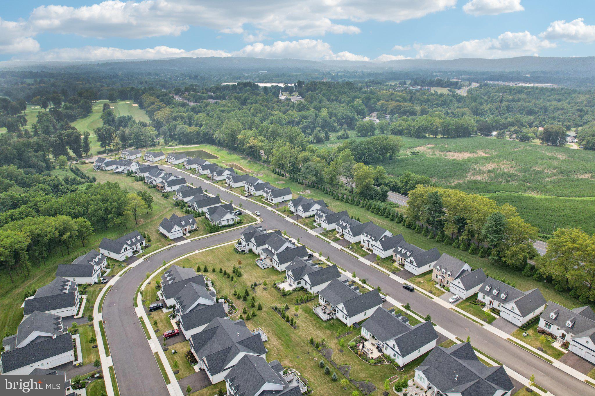 4459 Old Saucon Road Bethlehem, PA 18015 - Photo 34 of 40 an aerial view of a city