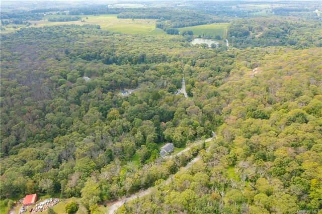 a view of a lake with a mountain