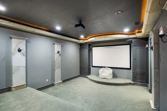 a view of empty room