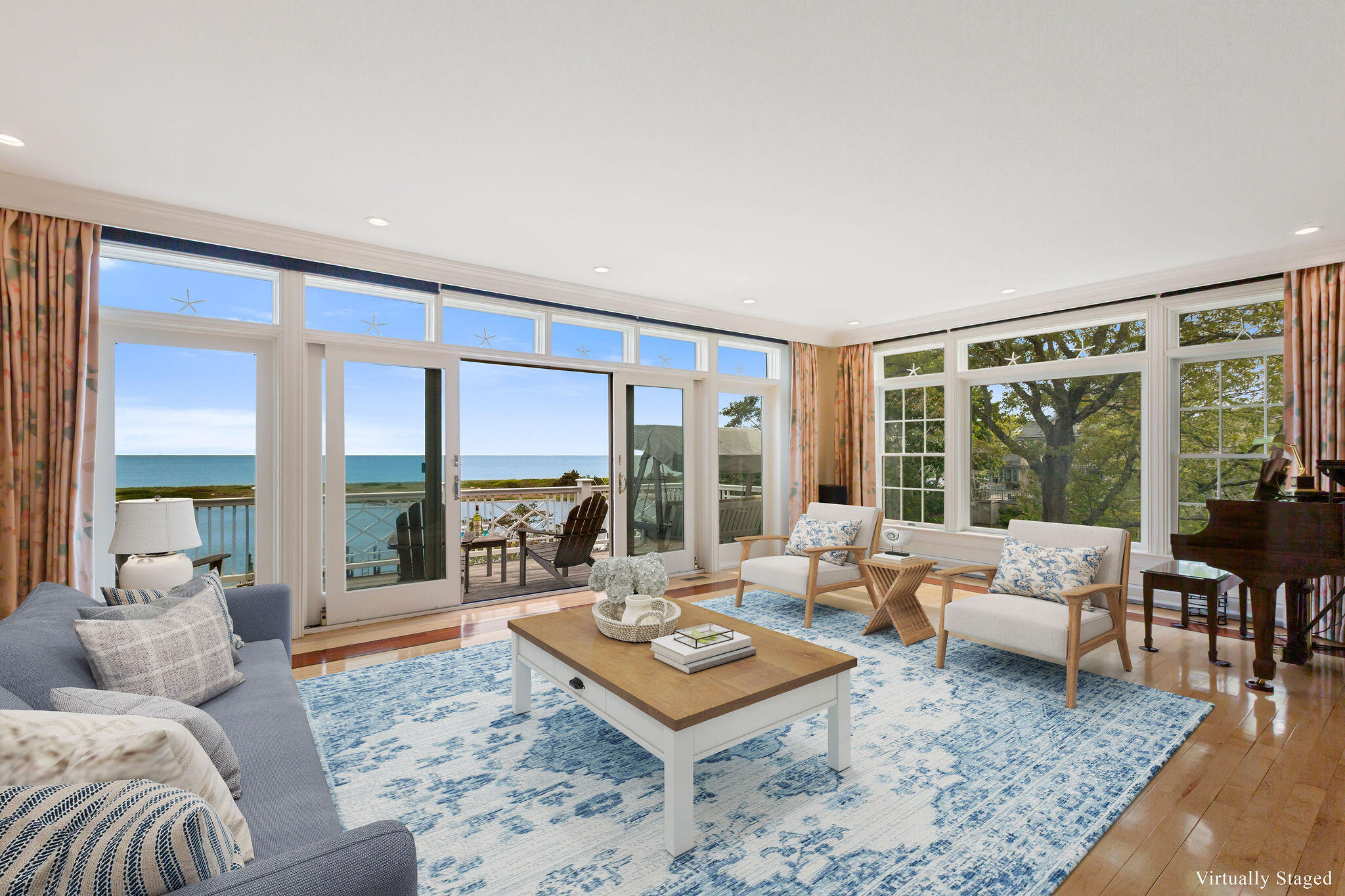 63 Main Street Osterville, MA 02655 - Photo 17 of 48 Virtually Staged Great Room