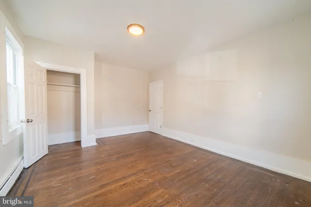 wooden floor in an empty room