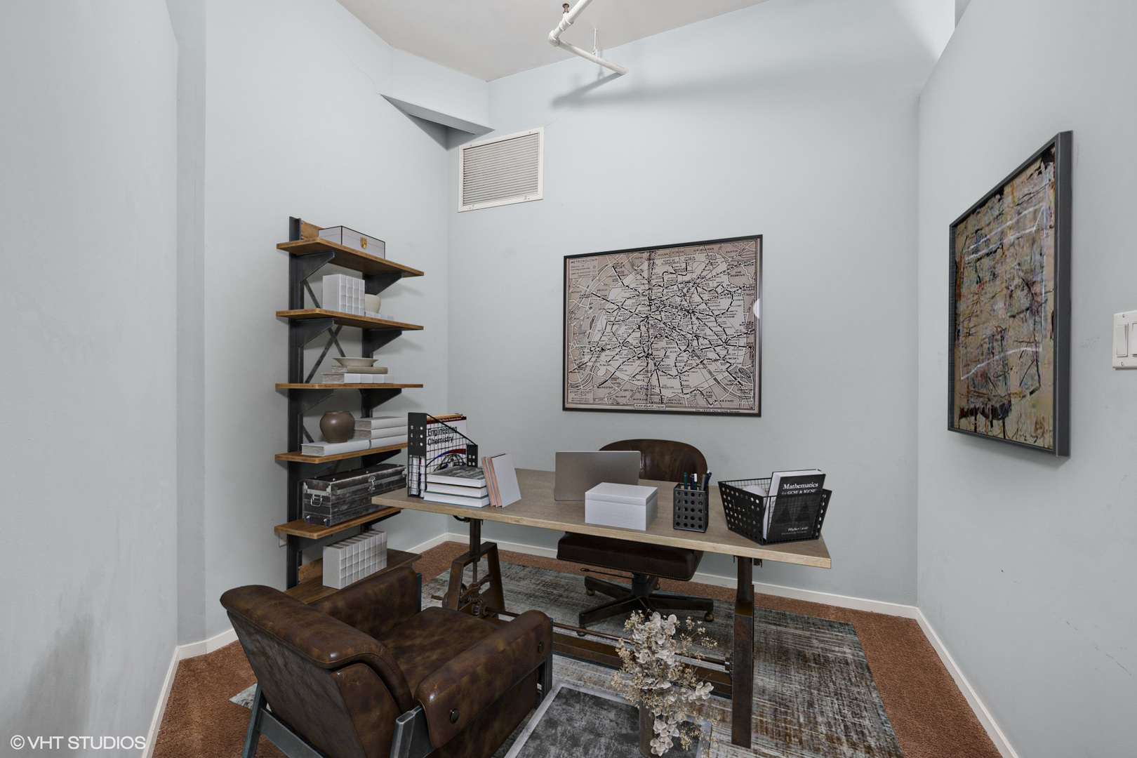 420 South Clinton Street, Unit 317A Chicago, IL 60607 - Photo 7 of 17 a living room with furniture