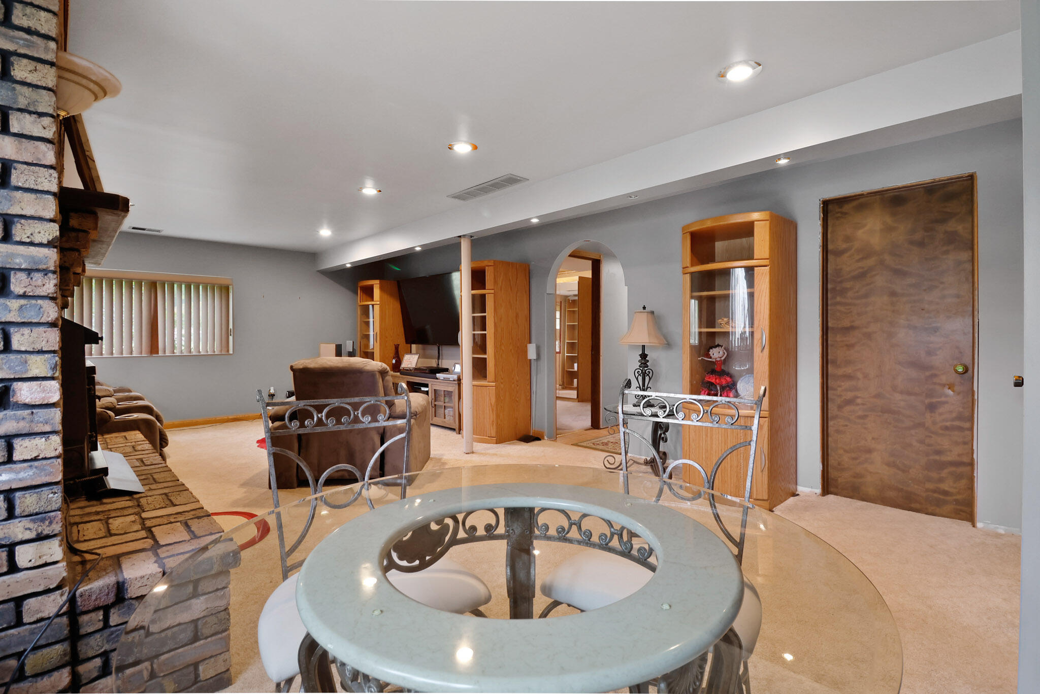 279 Robbie Lane Valparaiso, IN 46385 - Photo 22 of 35 a dining room with furniture a rug and wooden floor