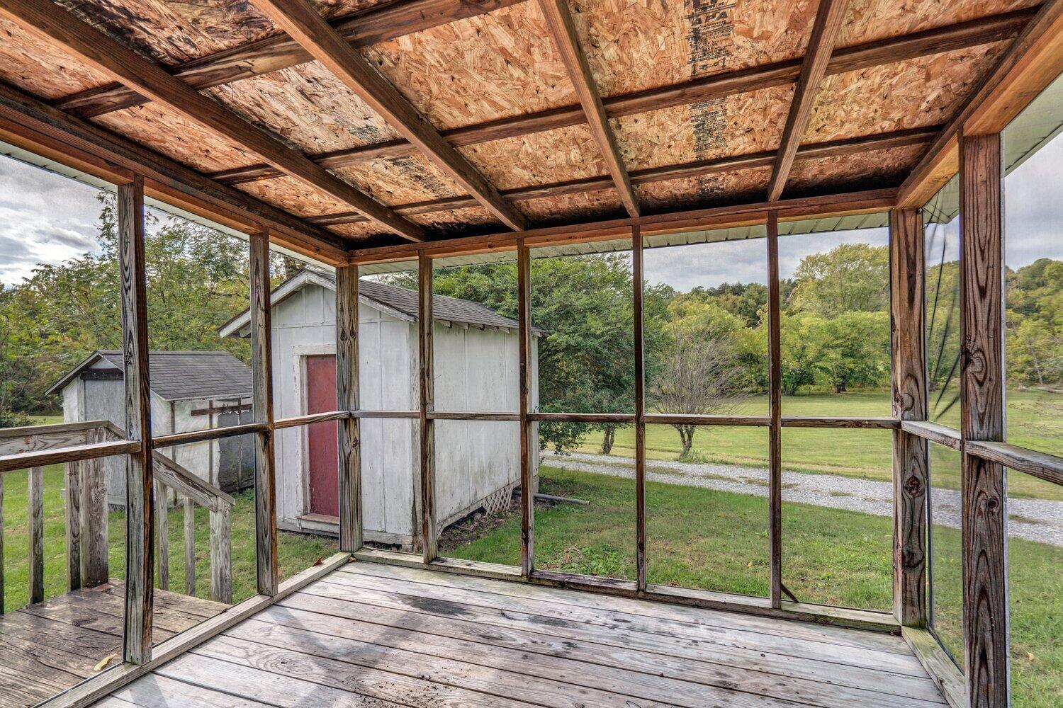 3191 Webster Road Blue Ridge, VA 24064 - Photo 18 of 18 a view of outdoor space with a balcony