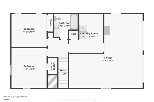 $298,000 | 644 Palo Alto Drive, Ellwood City, PA 16117