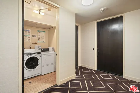 a view of kitchen and utility room